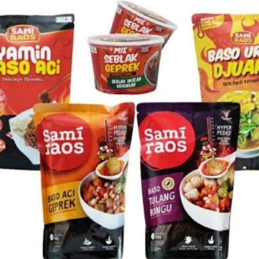 

Sa Raos All Varian Baso Aci Geprek Baso Urat Djuara