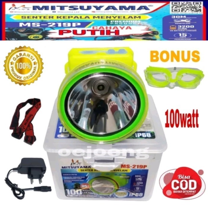 SENTER KEPALA DIVING/MENYELAM/SELAM MATSUYAMA MS-219P MS-219K 100 WATT