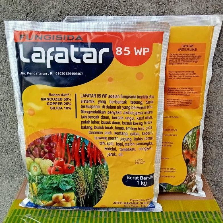 Viral Fungisida Kontak Dan Sistemik Lafatar 85 Wp 1Kg Untuk Mengendalikan Busuk Akar Batang Dan Daun