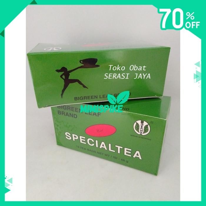 

BIG GREENLEAF BRAND SPECIAL TEA PELANGSING KESEHATAN PENCERNAAN BY MIMISPIKE !!