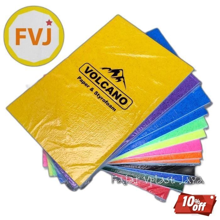 

New Arrival Styrofoam Warna Warni Dan Putih. Warna Cerah Dan Tidak Mudah Pudar 40 X 60 Cm Limited