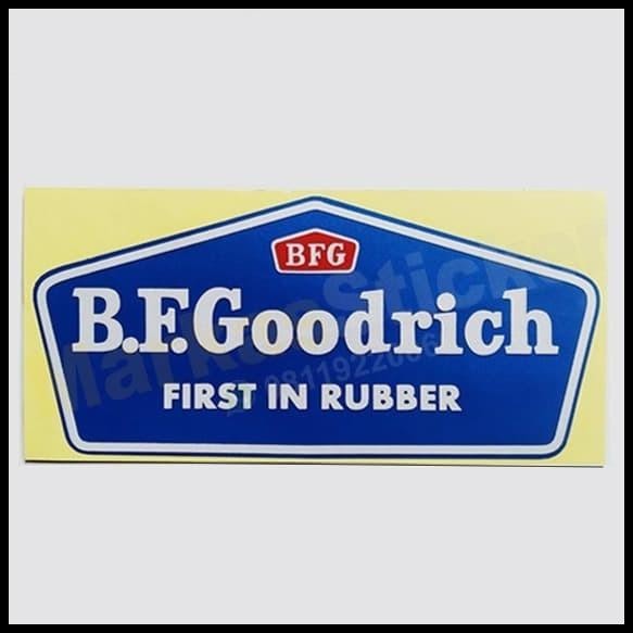 

TERMURAH STICKER BF GOODRICH FIRST IN RUBBER !!