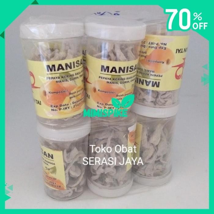 

SHUN TAI MANISAN PEPAYA KERING PER PAKET 12 POT @ 25GR RASA MANGGA BY MIMISPIKE !