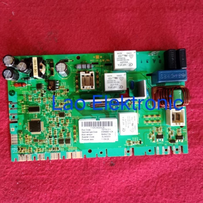 MODUL MESIN CUCI ELECTROLUX EWF 85661 DAN EWF 85761