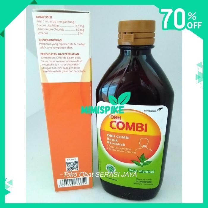

OBH COMBI BATUK BERDAHAK SYRUP 100 ML BY MIMISPIKE !!