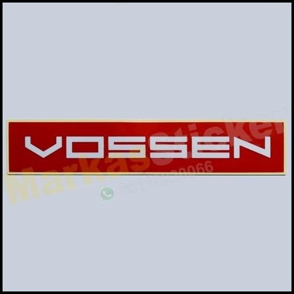 

TERBARU STICKER VOSSEN RED COLOUR !!