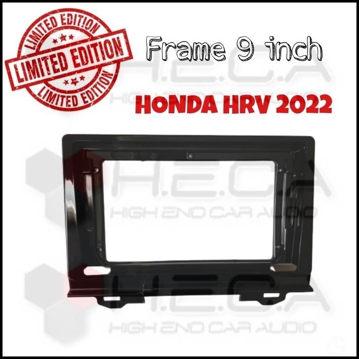 DISKON FRAME 9" HRV 2022 ANDROID 9 INCH HEAD UNIT DOUBLE DIN TV TAPE MOBIL