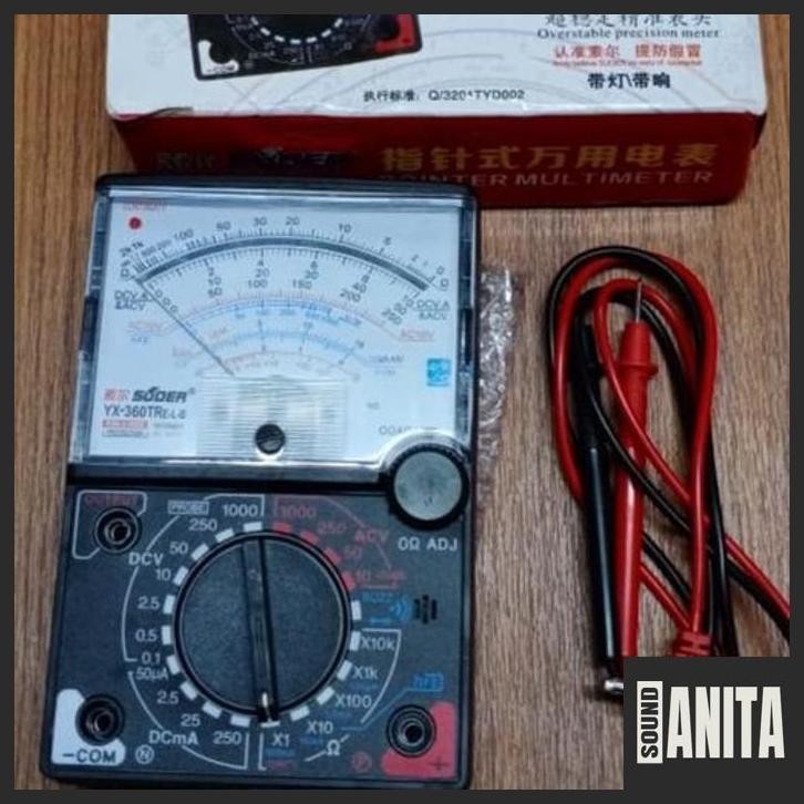 Multitester Avometer 360TRN Merk SUOER Kualitas Bagus anita__55