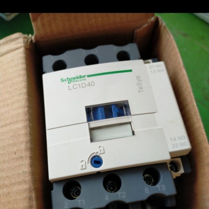 Kontaktor Magnet Schneider Lc1D40 60A 24V 42V 48V 110V 220V 380Volt Ori