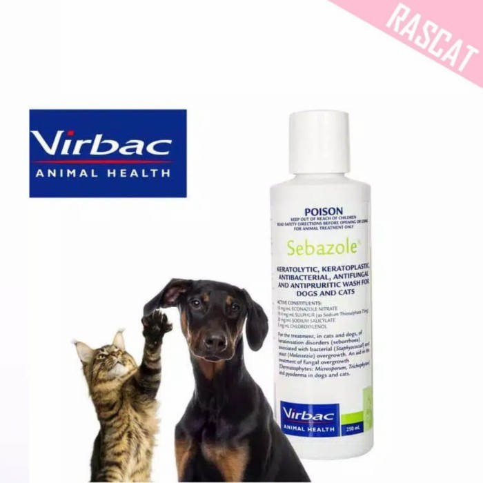 Shampoo Virbac Sebazole 250Ml