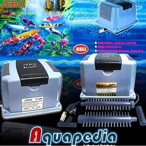 Jebo P200 Pompa Udara Aquarium/Kolam