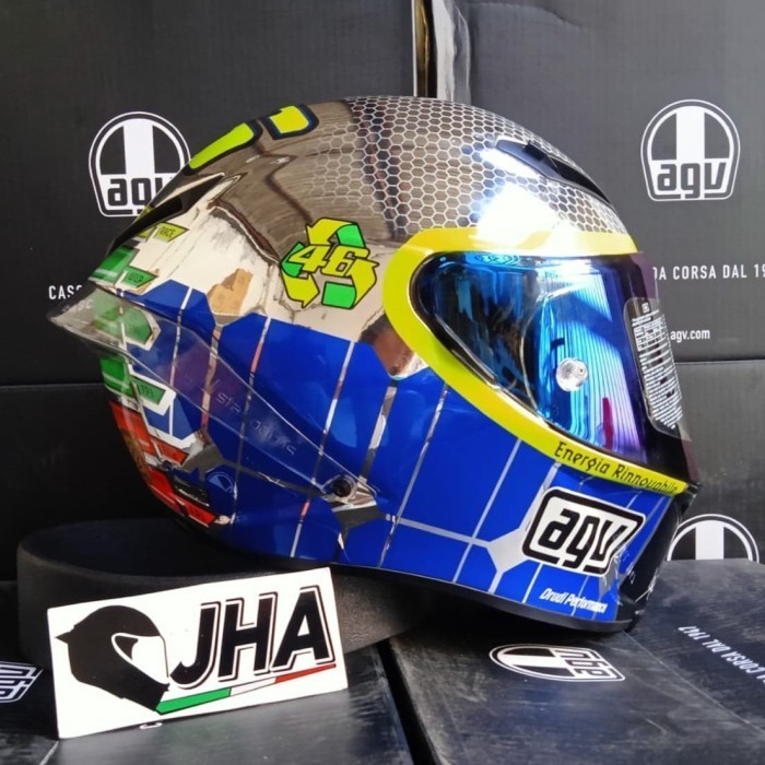 AGV CORSA ROSSI MUGELLO "THE MIRROR" - EURO - LIGHTER ORIGINAL