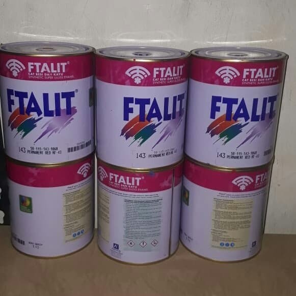 Produk Cat Ftalit Merah Permanen red 143/ Cat hydrant ftalit 143 / cat murah