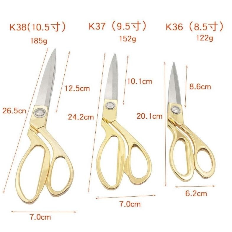 

Zai-2530 Gunting Potong Bahan Kain Tailor Scissors Textile Emas 8.5-9.5-10.5 Inch Kekinian