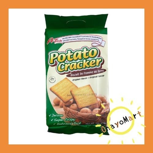 

EKSLUSIF A-Taste Potato Cracker Original / Biskuit kentang Original 238grm