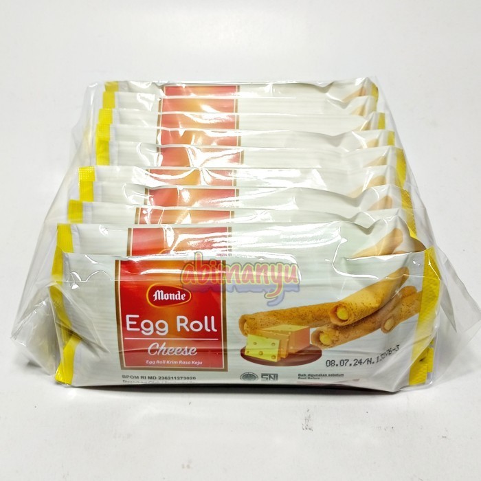 

EKSLUSIF MONDE EGG ROLL 35gr ISI 10 PCS