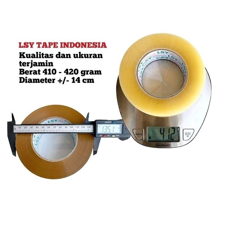 

Flase Sale Lakban Bening - Cokelat Termurah Lsy Tape 1 Dus Isi 24 Roll 300Yard Cho As25