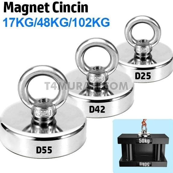 SALE Magnet Neodymium Kait Magnet pancing Besi Magnet bulat D55