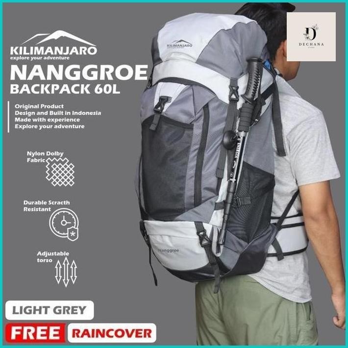 OUTDOOR ASLI TAS GUNUNG KILIMANJARO NANGGROE 60L - CARRIER KILIMANJARO