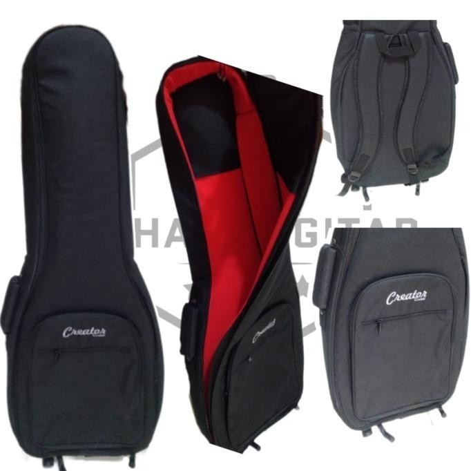 Gigbag Tas Softcase Semi Hardcase Gitar Elektrik Ibanez Gibson Fender