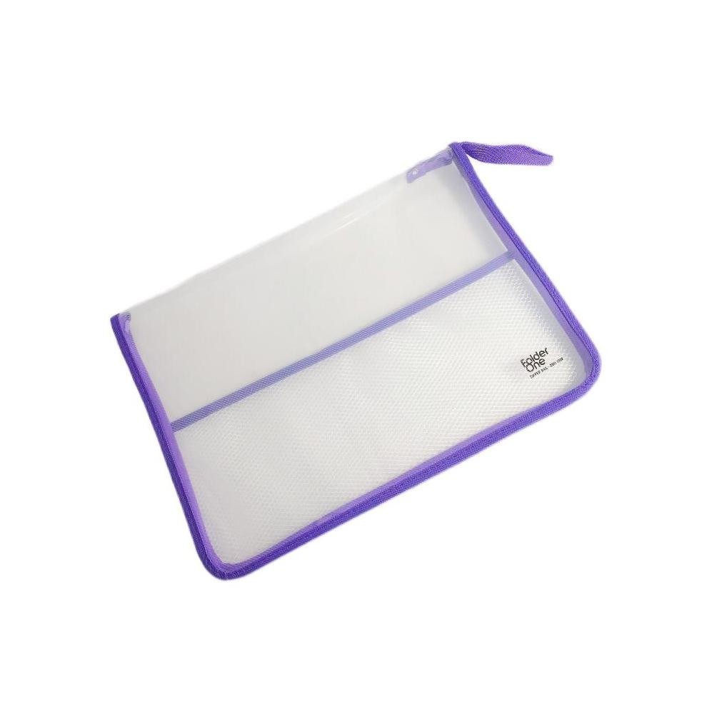 

Ready Folder One - Zipper Bag Map Plastic Ukuran Folio - Pcs