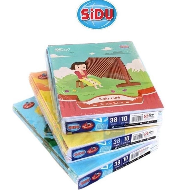 

Ori Buku Tulis Sidu / Vision 38 Lembar Per Pack 10 Pcs