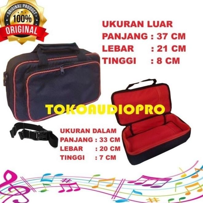 Tas Efek Nux Mg30 Mg400 Softcase Efek Gitar Universal Tas Efek Nux Mg