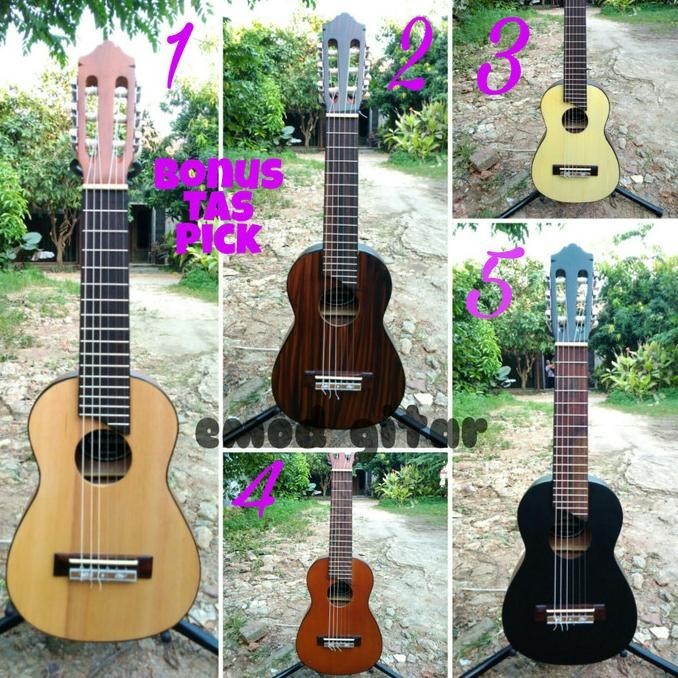 Guitalele / Gitar Lele / Gitar Mini / Gitar Akustik Bonus Softcase