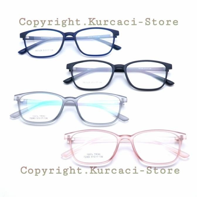 Frame Free Lensa Kacamata Pria Wanita Rodenstock 7028 Kotak