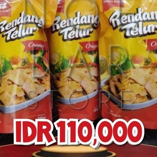 

Paket Hemat Keripik Rendang Telur Keto 200Gr -