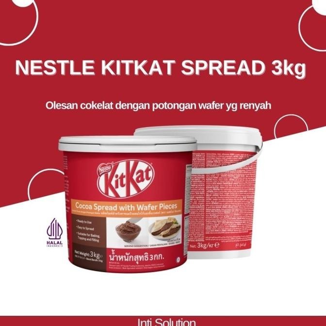 

Selai Coklat Kit Kat Spread Nestle 3Kg Wafer