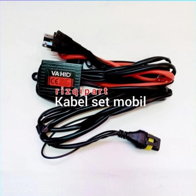 Kabel Relay Set Projie Biled Hid Mobil Motor H4 Vahid Harga Khusus