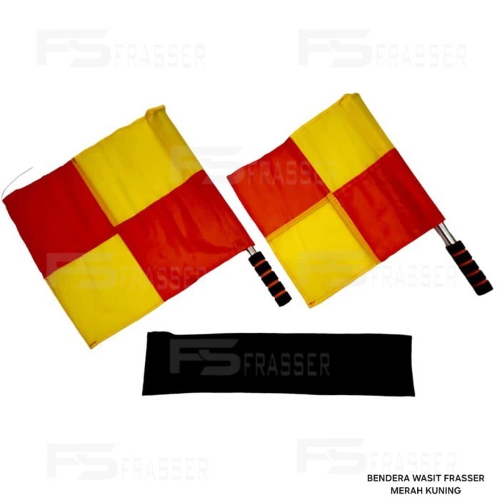 

Terlaris bendera wasit set isi 2 frasser free tas SALE