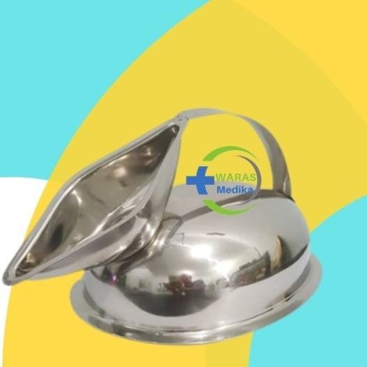 Pispot Stainless Urinal Female/ Pispot Urinal Perempuan