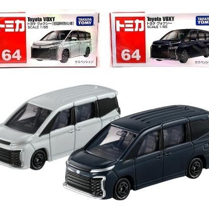 188919 188933 Toca Reguler #64 Toyota Voxy Bla White Diecast Mobil