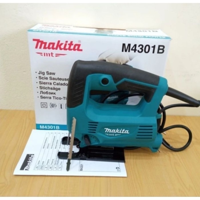 MAKITA MESIN GERGAJI JIG SAW LISTRIK 450W M 4301 B JIGSAW MAKTEC MT431