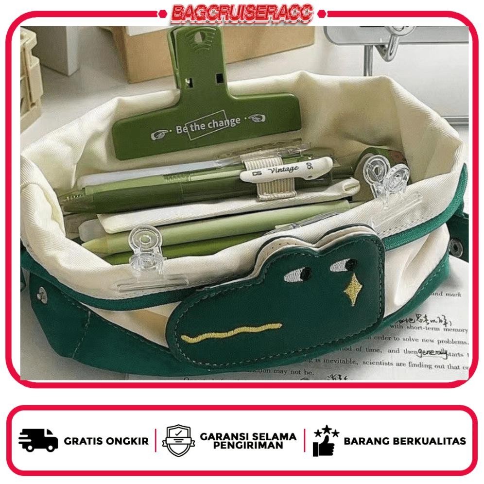 

Ew64 Pouch Kosmetik/Tempat Pensil Crocodile/Buaya Lucu Dengan Gaya Baru - Kapasitas Besar, Bernilai Tinggi, Dan Tahan Lama 91150 Sale