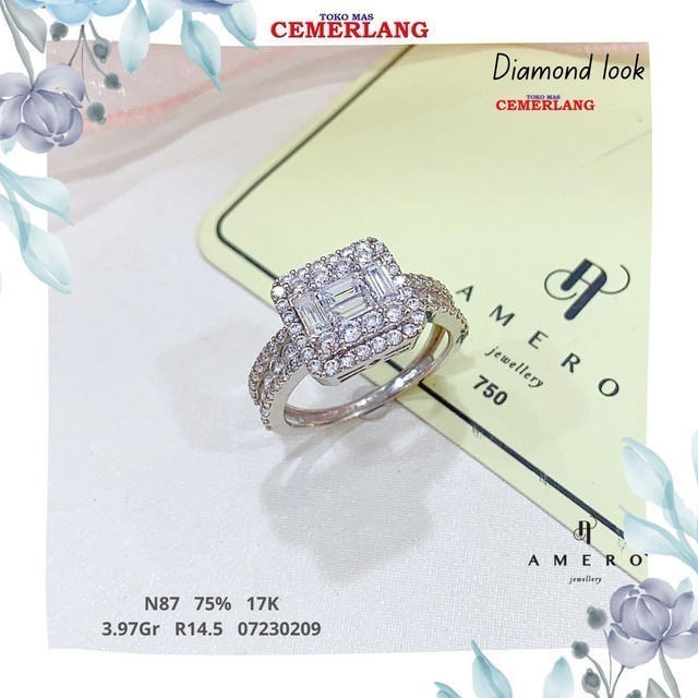 Cincin Amero Cuse 750 17K R14.5 3.8 07230209