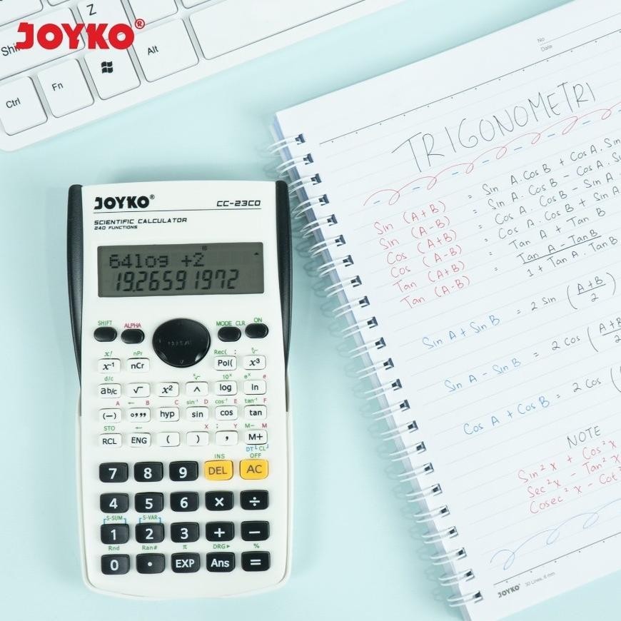 

Dgf-4 Calculator Joyko Cc-23-Co Scientific 240 Functions Kekinian