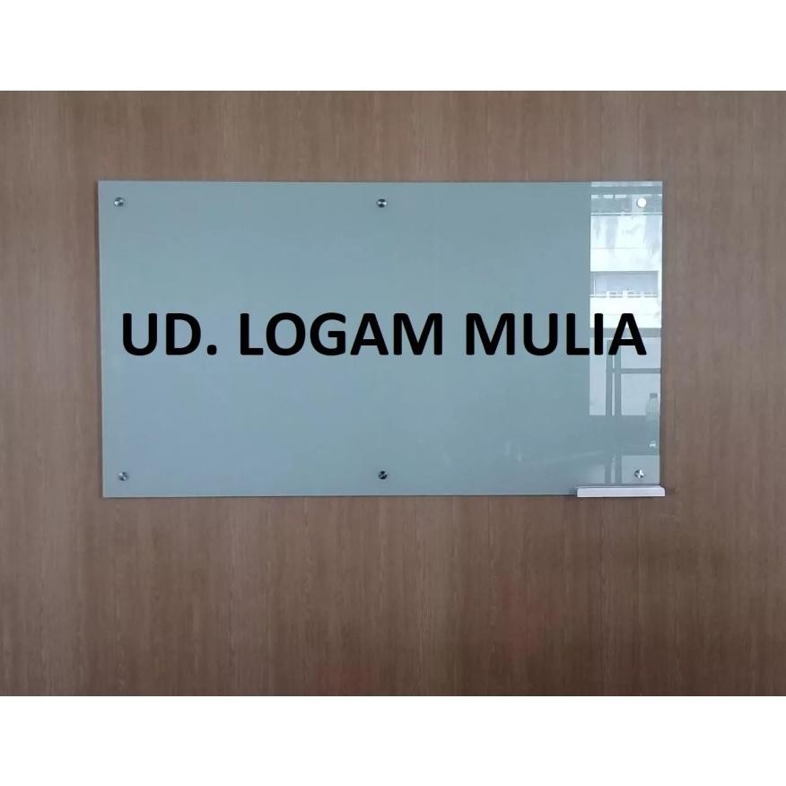 

M-4 Papan Tulis Kaca 60X90 / Glassboard 60 X 90 - Tanpa Pasang Termurah - Glass Board White - Glasstone Sale