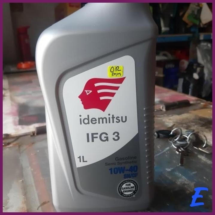 | JYM | OLI MESIN IDEMITSU IFG 3 10W 40 SN/CF 1 LITER 100%ASLI