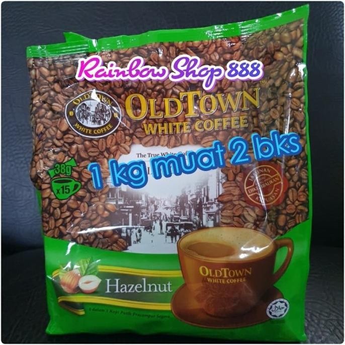 

Old Town White Coffee 3 In 1 Hazelnut Kopi Malaysia