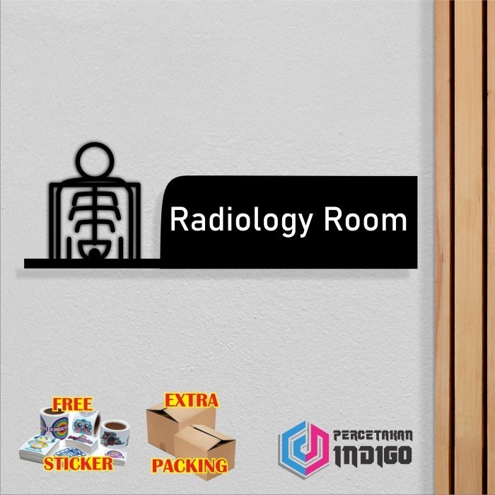 

Grosir Papan tanda akrilik sign board Radiologi room Elegan