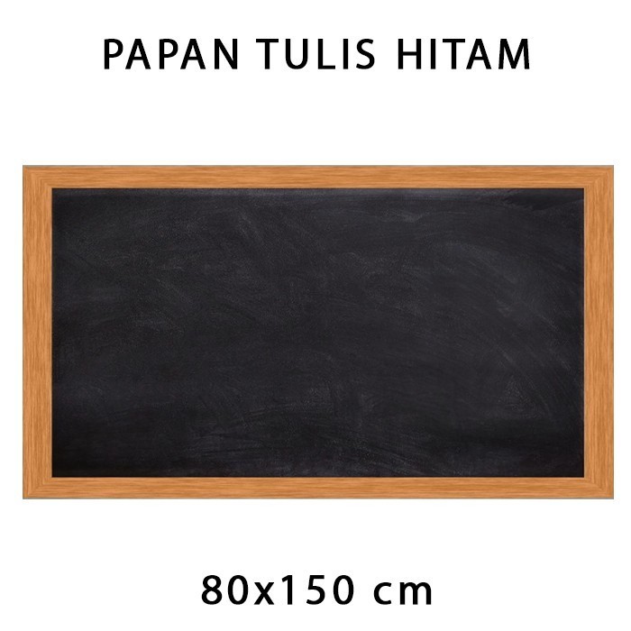 

Papan Tulis Hitam Besar 80x150 cm Black Board 150x80 cm