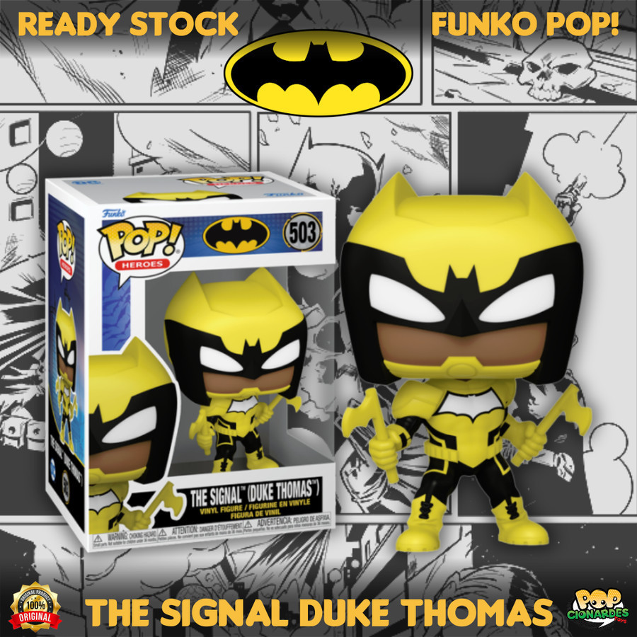 Funko POP DC Comics - Batman: War Zone - The Signal "Duke Thomas" #503