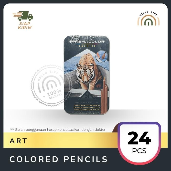 

Prismacolor Premier Water Colored 24 Colored Pencil Sets Kualitas Terbaik