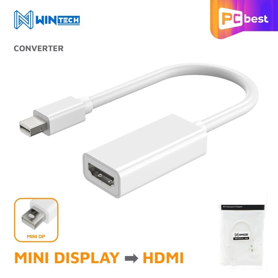 Kabel Converter Mini Display to HDMI / Mini Display Port to HDMI Cable