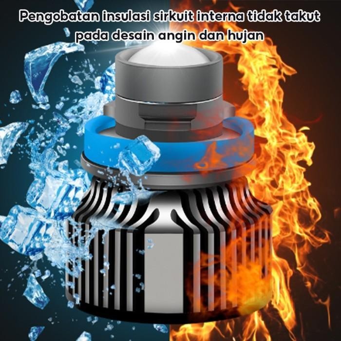 Lampu Led H11 H8 H9 Foglamp Mobil Laser Projektor Projie Putih Kuning