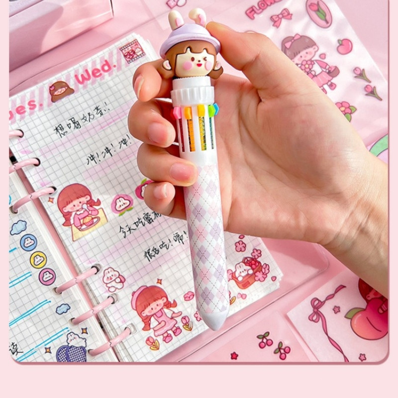 

CODStiker Lucu 1 Set Box Tema Kartun Stiker Label untuk Buku Pegangan Diary Dekorasi DIY Stiker