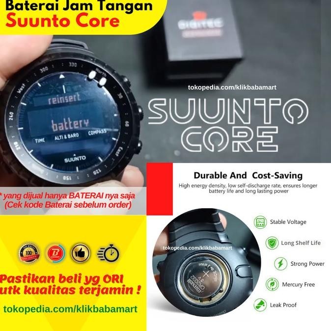 Baterai Suunto Core Jam Tangan Original